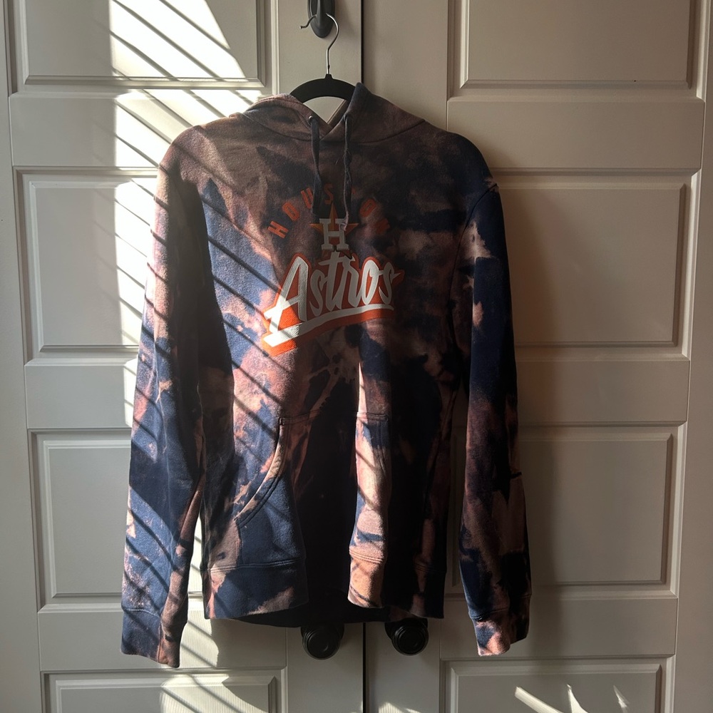 Genuine Merchandise Tie Dye Astros Hoodie